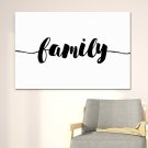 Modny obraz na płótnie - Minimalist Family Modny obraz na płótnie - Minimalist Family