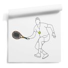 tapeta na ścianę tenis player