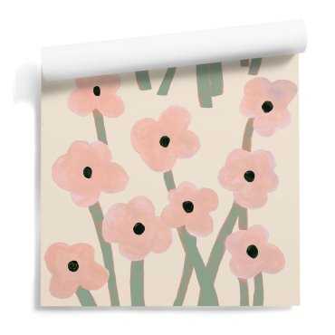 floral imaginary tapeta