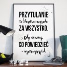 Plakat w ramie - Przytulanie Plakat w ramie - Przytulanie
