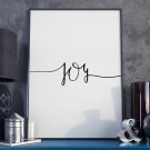 Plakat w ramie - Minimalist Joy Plakat w ramie - Minimalist Joy