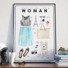 Plakat w ramie - I feel like a woman Plakat w ramie - I feel like a woman