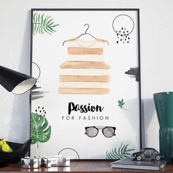 Plakat w ramie - Passion For Fashion Plakat w ramie - Passion For Fashion