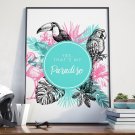 Plakat w ramie - Yes, That's my Paradise Plakat w ramie - Yes, That's my Paradise