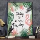Plakat w ramie - Today is a new day