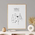 plakat wine language