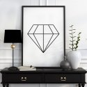 DIAMOND - Plakat designerski