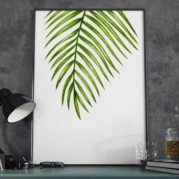Plakat w ramie - Minimalist Green Plakat w ramie - Minimalist Green