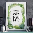 Plakat w ramie - Today is a perfect day Plakat w ramie - Today is a perfect day