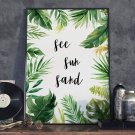 Plakat w ramie - See Sun Sand Plakat w ramie - See Sun Sand