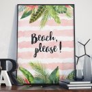 Plakat w ramie - Beach, please! Plakat w ramie - Beach, please!