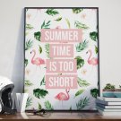Plakat w ramie - Summer Time is too short Plakat w ramie - Summer Time is too short