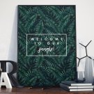 Plakat w ramie - Welcome to our jungle Plakat w ramie - Welcome to our jungle