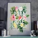 Plakat w ramie - Paradise at our home Plakat w ramie - Paradise at our home