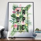 Plakat w ramie - Tropic. Plakat w ramie - Tropic.
