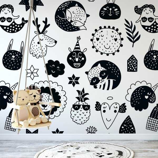 Tapeta dla dzieci - SCANDI FAMILY Tapeta dla dzieci - SCANDI FAMILY