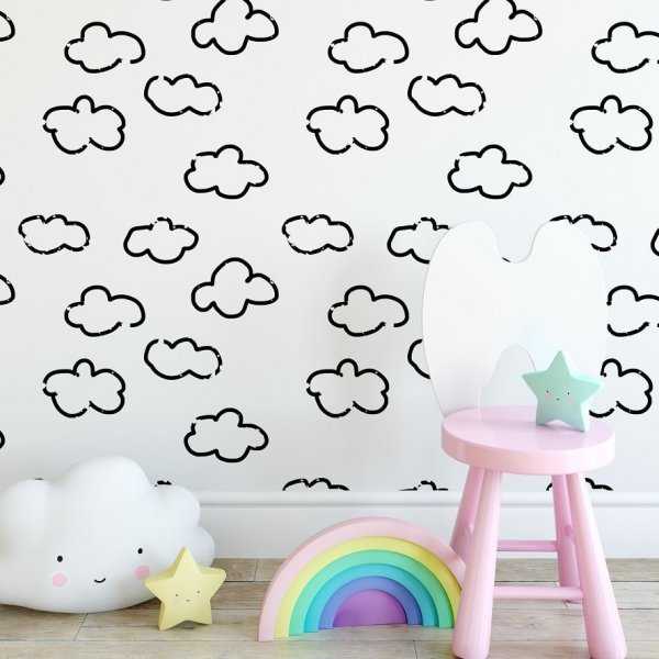 Tapeta dla dzieci - GRUNGE CLOUDS Tapeta dla dzieci - GRUNGE CLOUDS