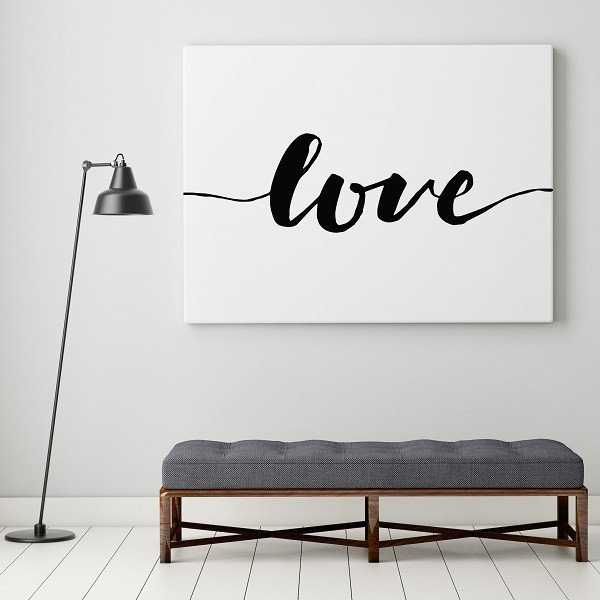 Love - Obraz w stylu skandynawskim Love - Obraz w stylu skandynawskim