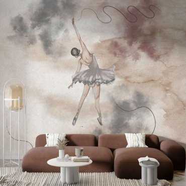 ballerina art tapeta z baletnicą