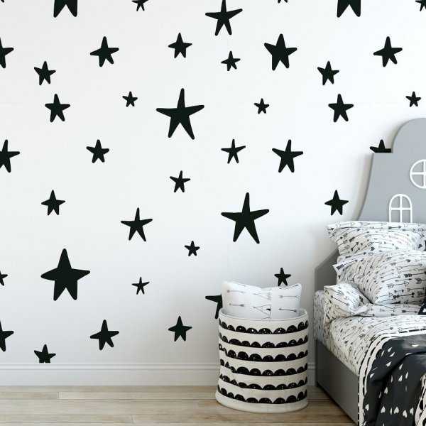 Tapeta dziecięca - SCANDI STARS Tapeta dziecięca - SCANDI STARS