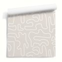 minimalistyczna tapeta soft line art
