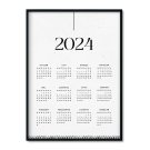 kalendarz aesthetic 2024