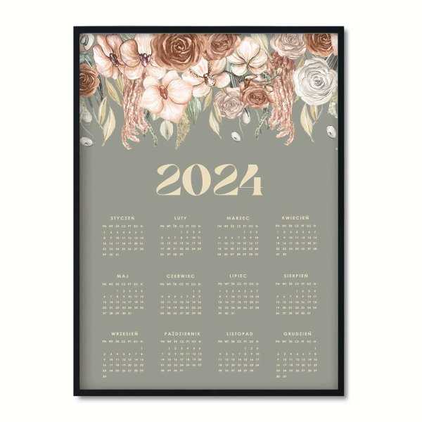 kalendarz florist 2024
