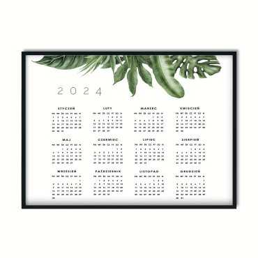 kalendarz 2024 palms