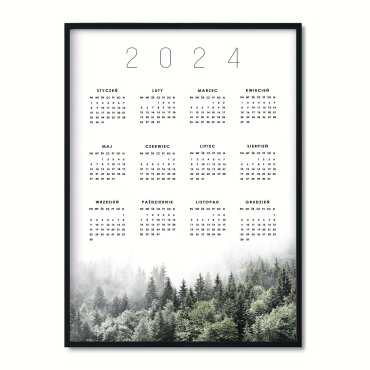 kalendarz forest 2024