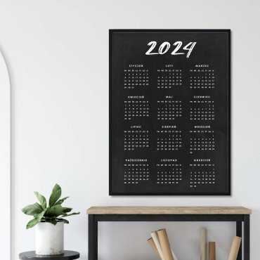 kalendarz blackboard 2024