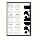stylowy kalendarz 2024