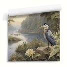 majestic heron tapeta z naturą