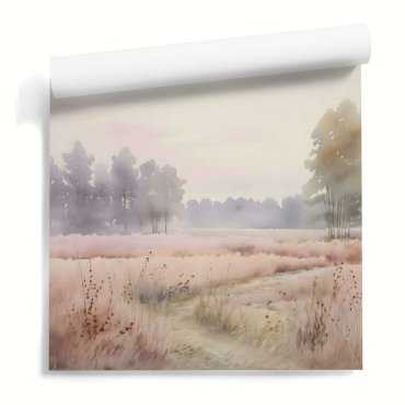 tapeta z krajobrazem pink glade