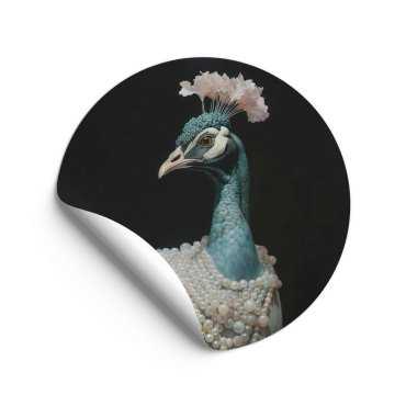 tapeta elegant peacock