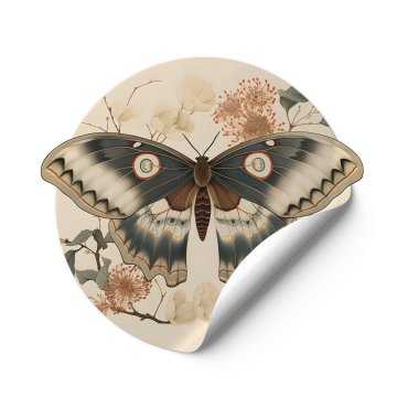retro butterfly tapeta z motyl
