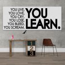 YOU LEARN. - Obraz typograficzny YOU LEARN. - Obraz typograficzny