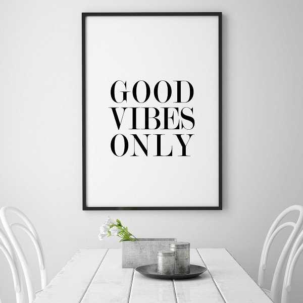 Good Vibes Only - Komplet plakatów