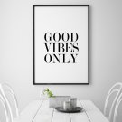 Good Vibes Only - Komplet plakatów
