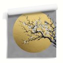 tapeta złota japanese cherry blossom