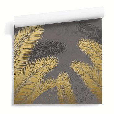 złota palma tapeta growing golden palm