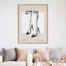 heels chill plakat kobiecy