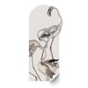 minimalist flamingos tapeta łuk