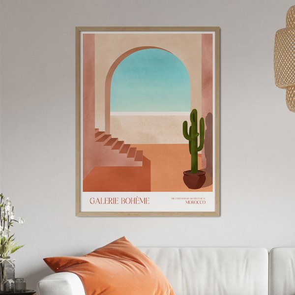 marocco view plakat