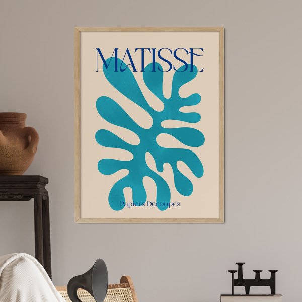 simple matisse plakat w ramie