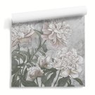 tapeta w kwiatki peony wall