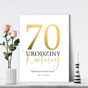 urodziny królowej plakat na 70 urodziny