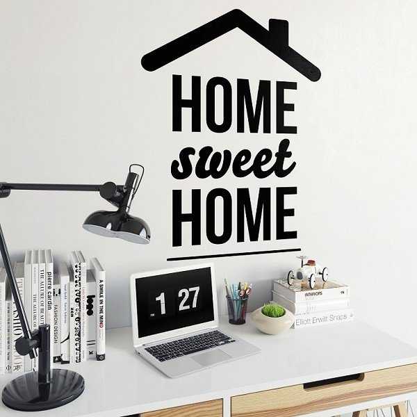 HOME SWEET HOME - Naklejka ścienna HOME SWEET HOME - Naklejka ścienna