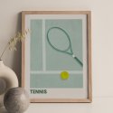 plakat chłopięcy tennis