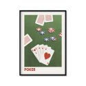 poker plakat dla mężczyzny