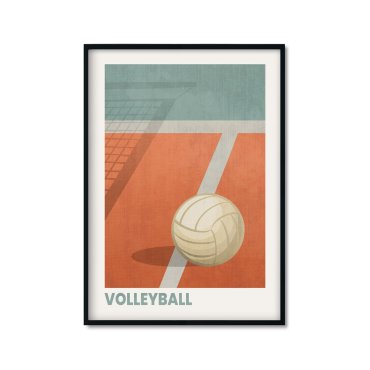 plakat dla chłopaka volleyball